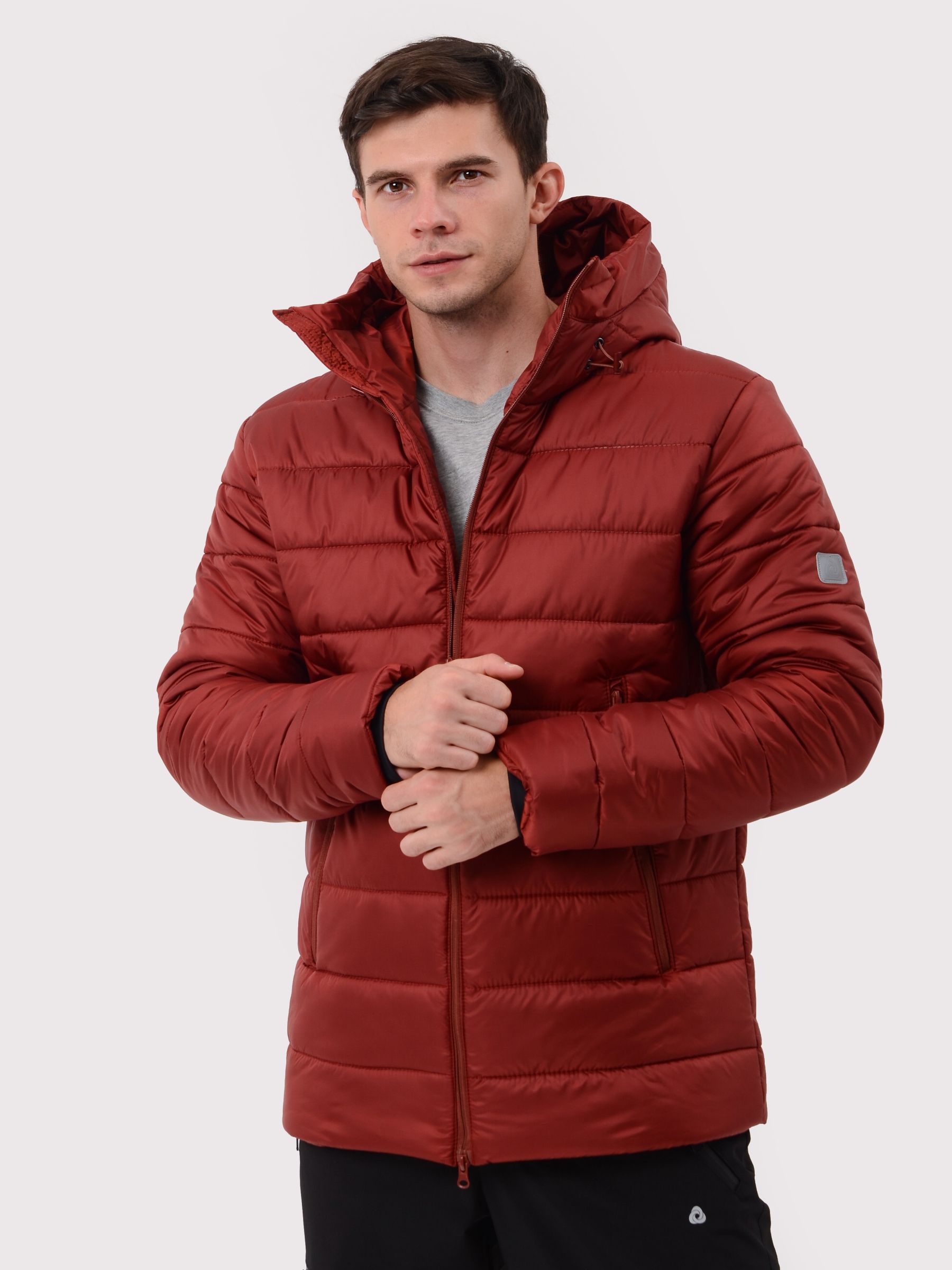 Зимняя мужская куртка Окланд, бургундия