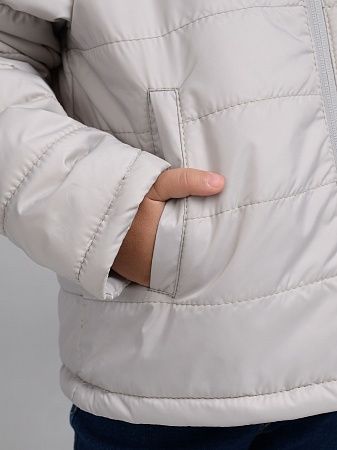 Весенняя детская куртка, цвет серый