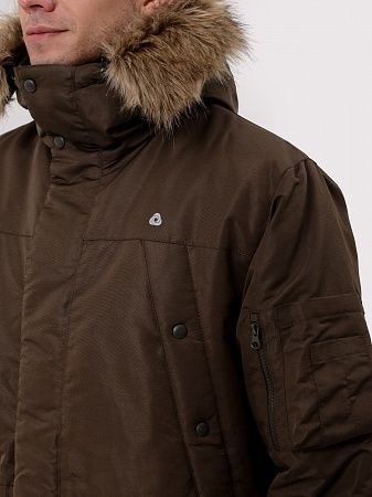 Зимняя мужская мембранная куртка Аляска, цвет хаки