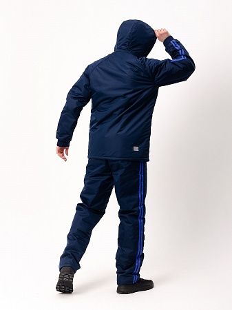 Демисезонный мужской спортивный костюм Спорт, цвет синий