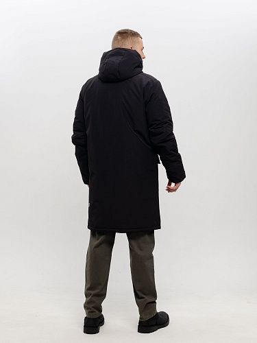 Мужское пальто Дискавери, цвет черный