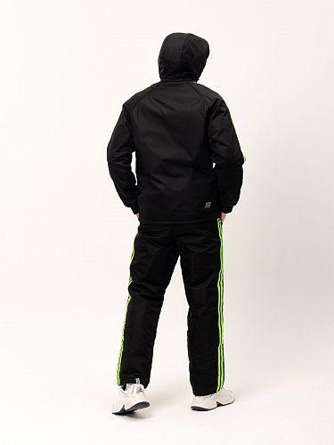 Демисезонный мужской спортивный костюм Спорт, цвет черный