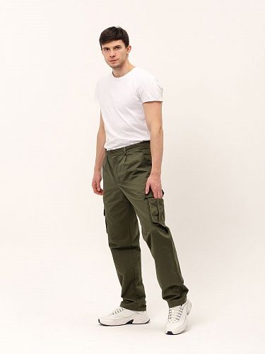 Демисезонные мужские брюки Килиманджаро, цвет хаки