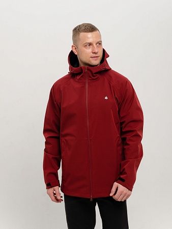Демисезонная мужская куртка 241371 Pro, цвет бургундия