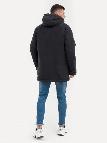 Зимняя мужская мембранная куртка Утес, цвет черный