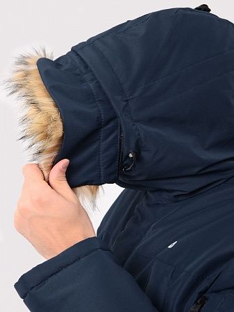 Зимняя мужская мембранная куртка Аляска, цвет navy