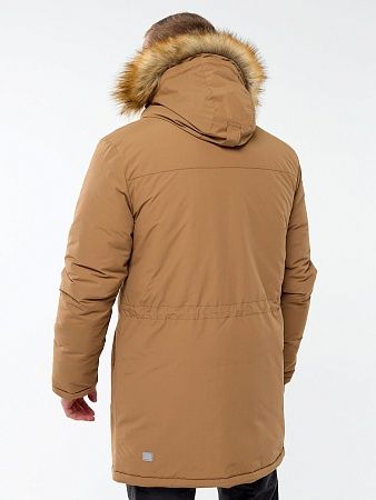 Зимняя мужская мембранная куртка Арктика, цвет охра