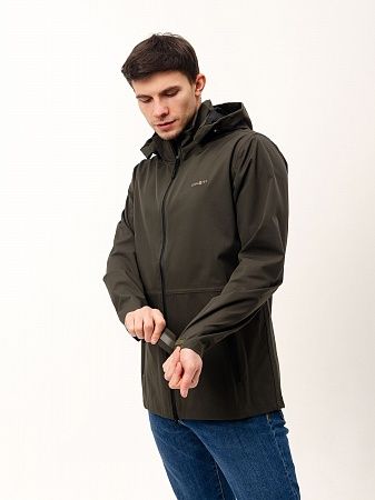 Демисезонная мужская мембранная куртка Норвегия Pro, цвет темный хаки