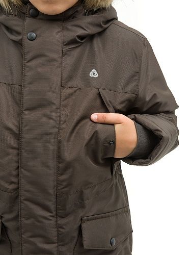 Зимняя детская мембранная куртка Аляска, цвет Олива
