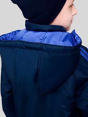 Демисезонный детский спортивный костюм Зарница, цвет синий
