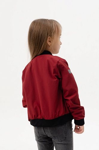 Куртка детская весенняя. цвет бургундия