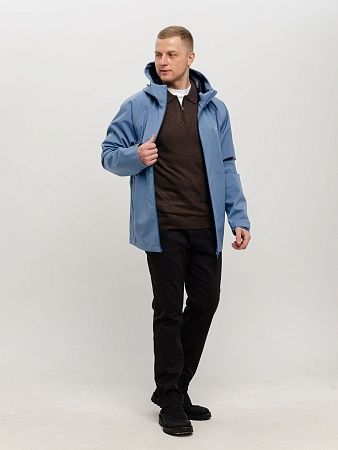 Демисезонная мужская куртка 241371 Pro, цвет инфинити