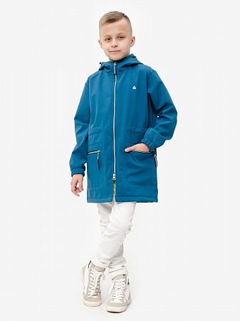 Демисезонная детская мембранная куртка Гуффи, цвет бирюза 