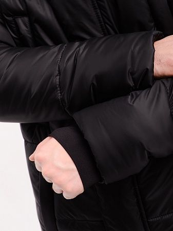 Зимнее мужское пальто " Торнадо" черный 