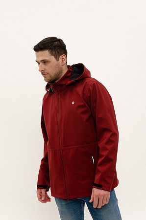 Демисезонная мембранная куртка Норвегия Pro, цвет бургундия