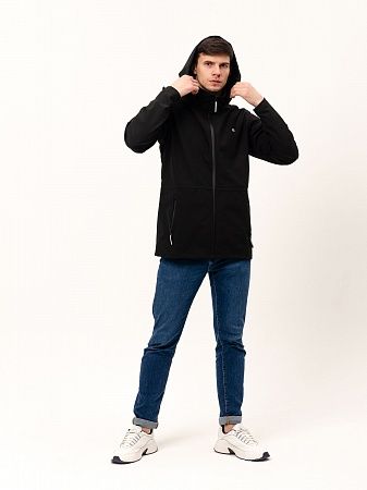 Демисезонная мембранная куртка Норвегия Pro, цвет черный