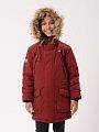 Зимняя детская мембранная куртка Аляска, цвет бургундия 