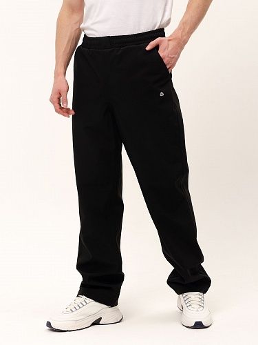 Демисезонные мужские непромокаемые мембранные брюки Норвегия Pro, цвет черный 