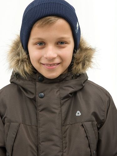 Зимняя детская мембранная куртка Аляска, цвет Олива