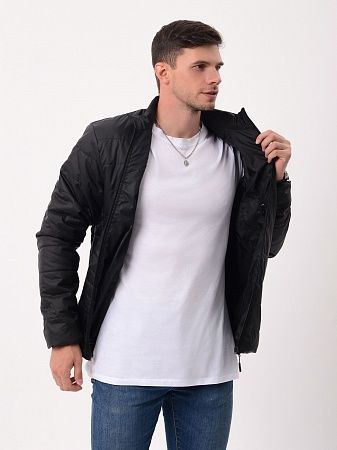 Демисезонная мужская куртка Контур, цвет черный