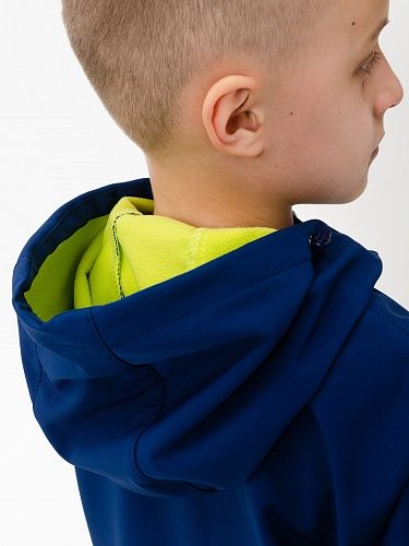 Демисезонная детская мембранная куртка Гуффи, цвет синий